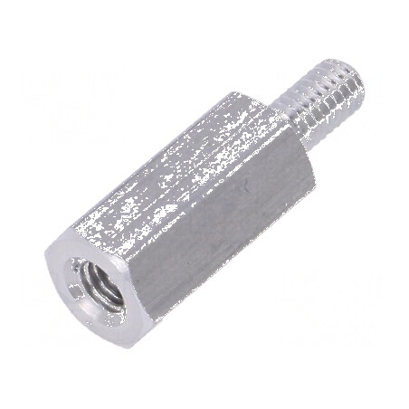 Piuliță distanțieră filetată 12mm M3 | Electronic-mag.ro | Componente Electronice