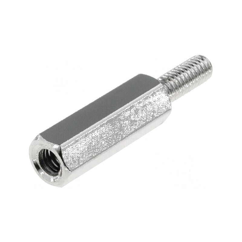 Piuliță distanțieră filetată M3 15mm | Electronic-mag.ro | Componente Electronice
