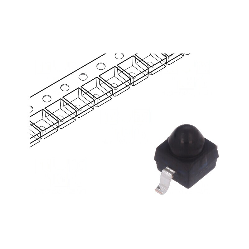 Fototranzistor Gull Wing 1,8mm 860nm 20V 15° | Electronic-mag.ro | Componente Electronice