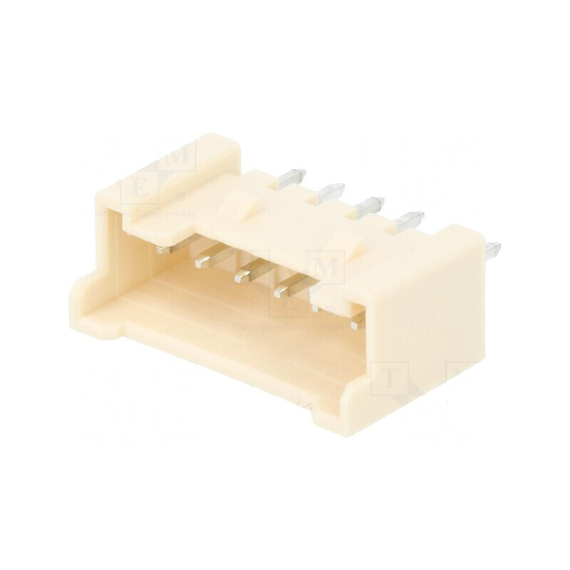 Conector cablu-placă soclu tată PIN 6 Sherlock Pas 2mm THT | Electronic-mag.ro | Componente Electronice