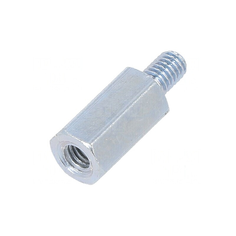 Piuliță distanțieră filetată 10mm M3 | Electronic-mag.ro | Componente Electronice