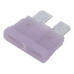 Siguranţă 3A 58VDC auto 19,3mm aliaj de staniu - 10 bucăți | Electronic-mag.ro | Componente Electronice