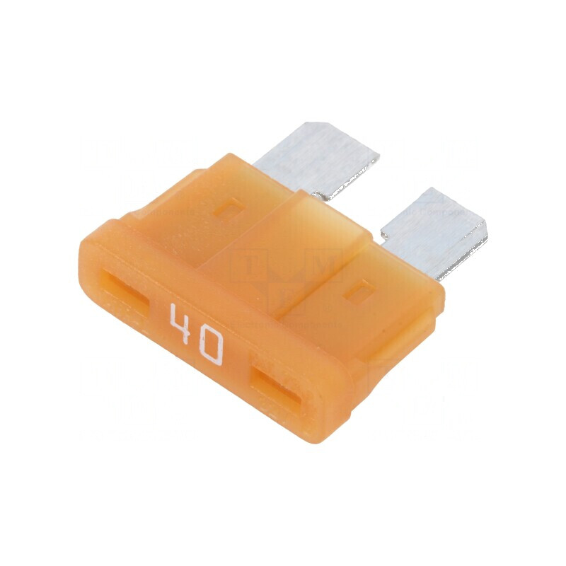 Siguranţă auto 40A 58VDC 19,3mm aliaj de staniu | Electronic-mag.ro | Componente Electronice Siguranţă auto 40A 58VDC 19,3mm aliaj de staniu | Electronic-mag.ro | Componente Electronice