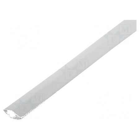 Manşon termocontractabil 2:1 6,4mm 1m alb | Electronic-mag.ro | Componente Electronice