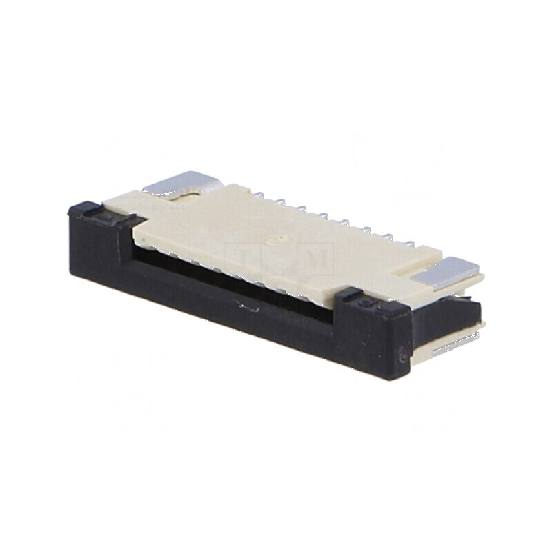 Conector FFC/FPC orizontal 8 pini ZIF | Electronic-mag.ro | Componente Electronice