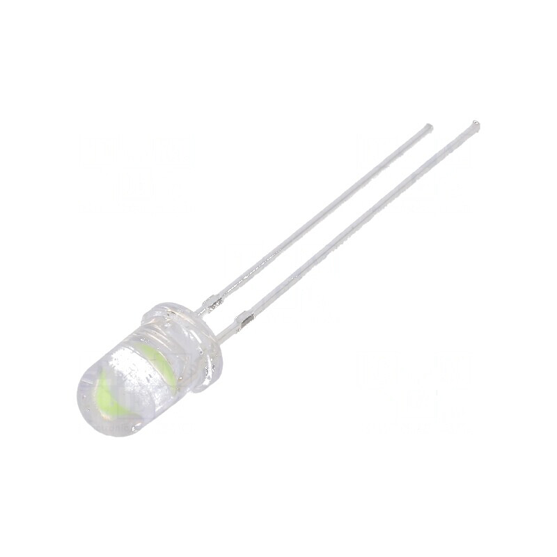 LED 5mm Albastru Ice Blue 90000-100000mcd 15° Nr. term. 2 | Electronic-mag.ro | Componente Electronice