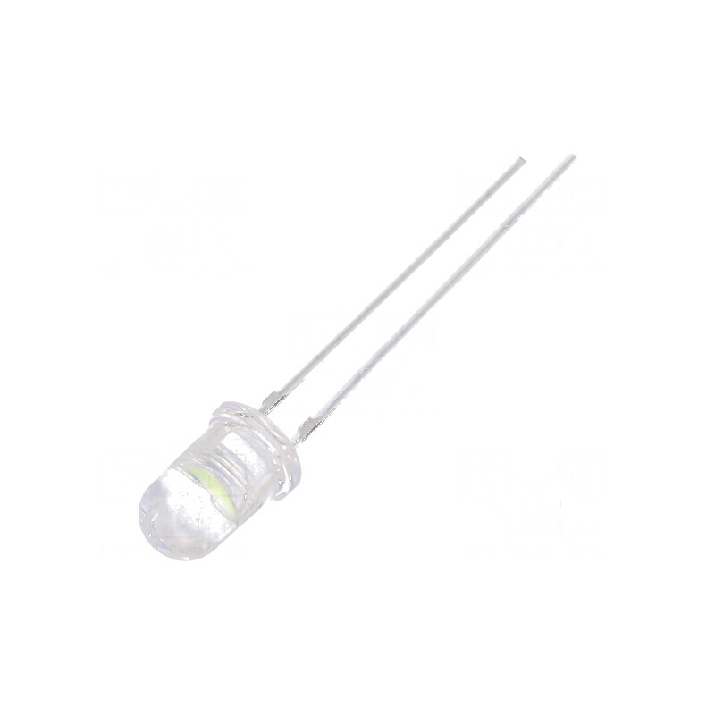 LED 5mm Albastru Ice Blue 25000-30000mcd 60° | Electronic-mag.ro | Componente Electronice