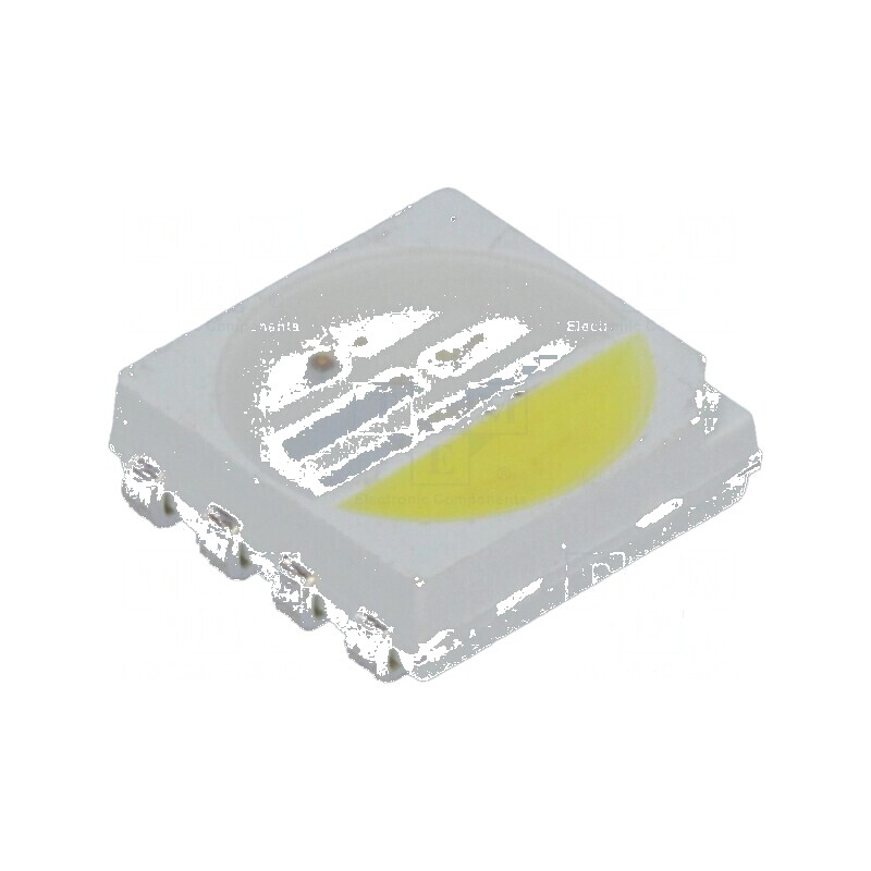 LED SMD PLCC8 RGBW 5x5mm 140° 20mA 2500-3000mcd | Electronic-mag.ro | Componente Electronice
