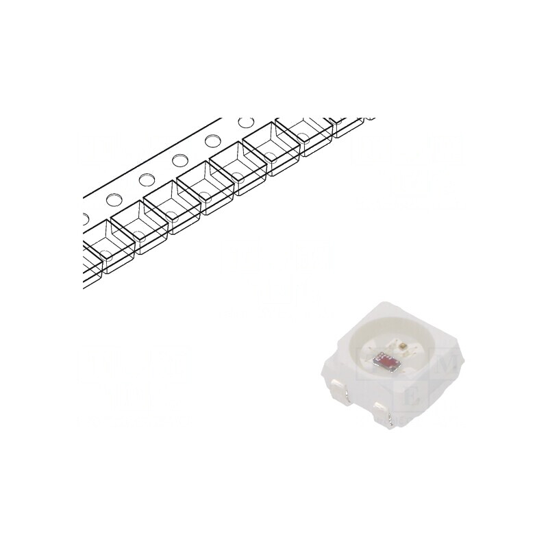 LED SMD 3535 RGB Programabil 3,68x3,48x2,95mm 120° 16mA | Electronic-mag.ro | Componente Electronice