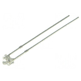 LED galben 1,8mm 1560mcd 30° convex 12VDC | Electronic-mag.ro | Componente Electronice