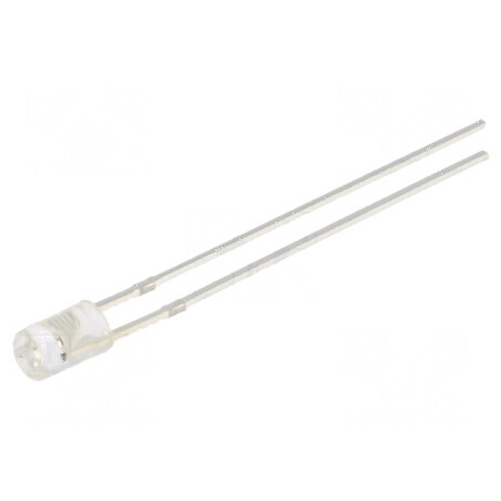 LED 3mm galben 500÷750mcd 140° plat 5VDC | Electronic-mag.ro | Componente Electronice