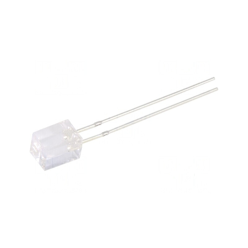 LED dreptunghiular galben 5x5x7mm 500-750mcd 140° 10mA | Electronic-mag.ro | Componente Electronice