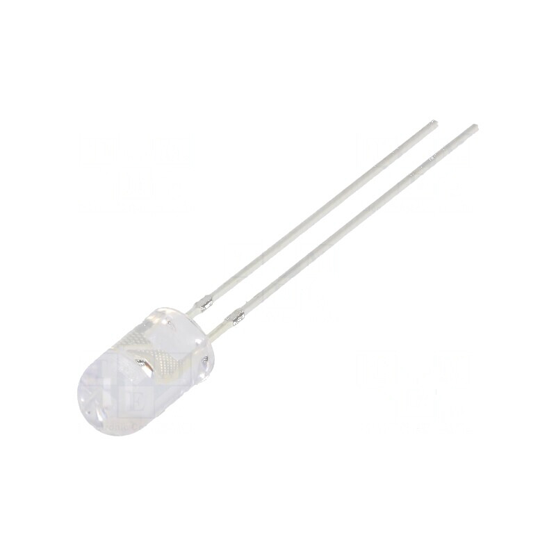 LED 5mm portocalie 8400÷10000mcd 30° convex | Electronic-mag.ro | Componente Electronice