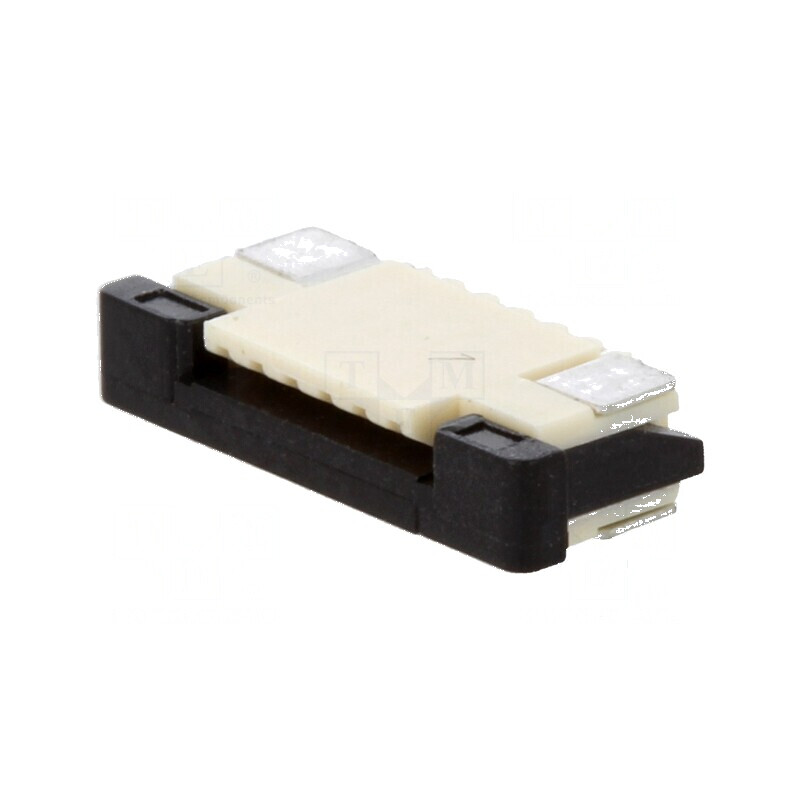 Conector FFC/FPC orizontal 6 pini ZIF | Electronic-mag.ro | Componente Electronice