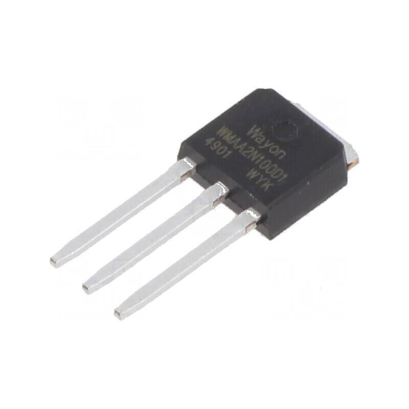 Tranzistor N-MOSFET WMOS D1 1kV 2A unipolar | Electronic-mag.ro | Componente Electronice