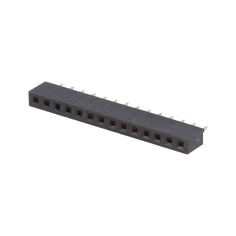Conector şiruri pini soclu mamă 14 pini 2mm THT 1x14 | Electronic-mag.ro | Componente Electronice