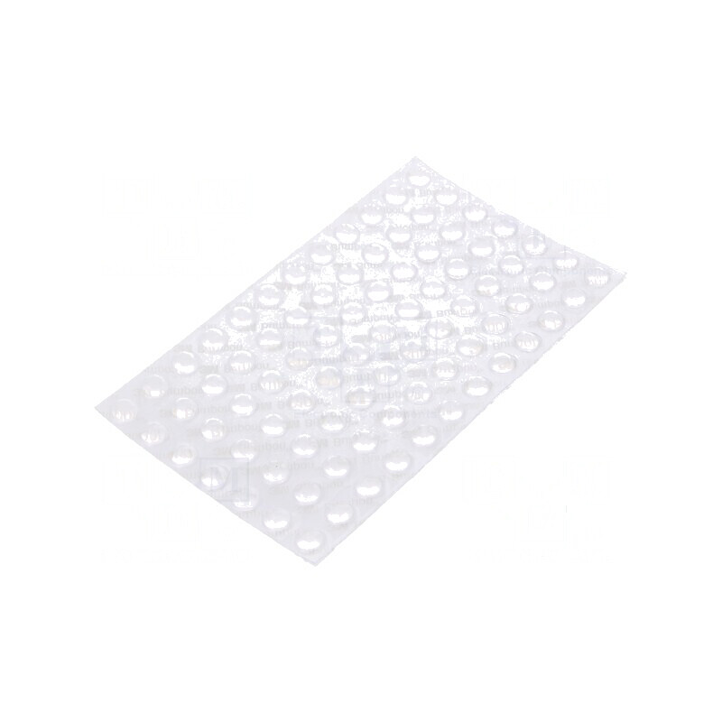 Picioruş autoadeziv transparent poliuretan H: 3,3mm Bumpon | Electronic-mag.ro | Componente Electronice