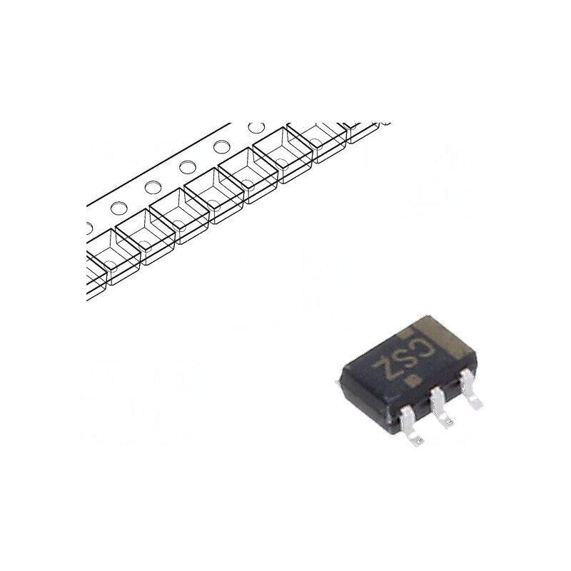 IC digital configurabil cu 3 CMOS SMD 10uA, funcții multiple | Electronic-mag.ro | Componente Electronice