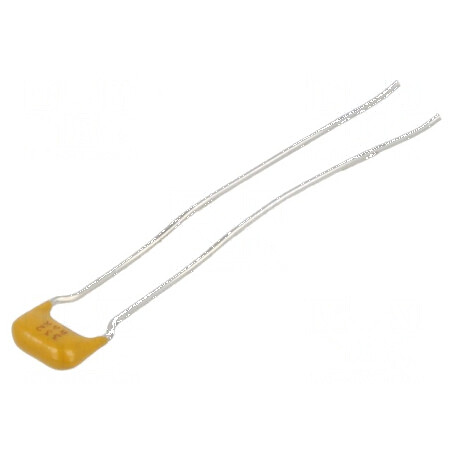 Condensator ceramic MLCC 100nF 100V X7R ±10% THT radial | Electronic-mag.ro | Componente Electronice