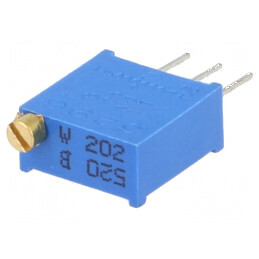 Potenţiometru 2kΩ 500mW THT ±10% Multitură | Electronic-mag.ro | Componente Electronice