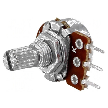 Potenţiometru axial 1kΩ 125mW THT 6mm mono | Electronic-mag.ro | Componente Electronice
