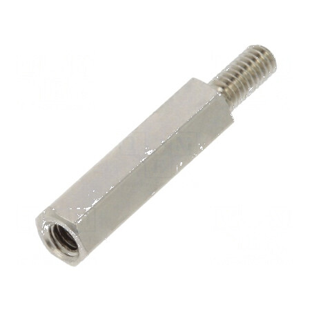 Piuliță distanțieră filet M2,5 hexagonală 15mm | Electronic-mag.ro | Componente Electronice