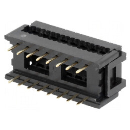 Conector IDC adaptor PIN 16 pentru cablu bandă 1,27mm | Electronic-mag.ro | Componente Electronice