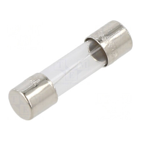 Siguranţă întârziere 1,25A 250VAC 5x20mm alamă | Electronic-mag.ro | Componente Electronice