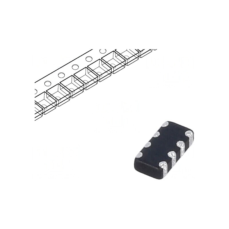 Talon rețea Ferită SMD 100MHz 600Ω 0,1A 1206 R 0,45Ω | Electronic-mag.ro | Componente Electronice
