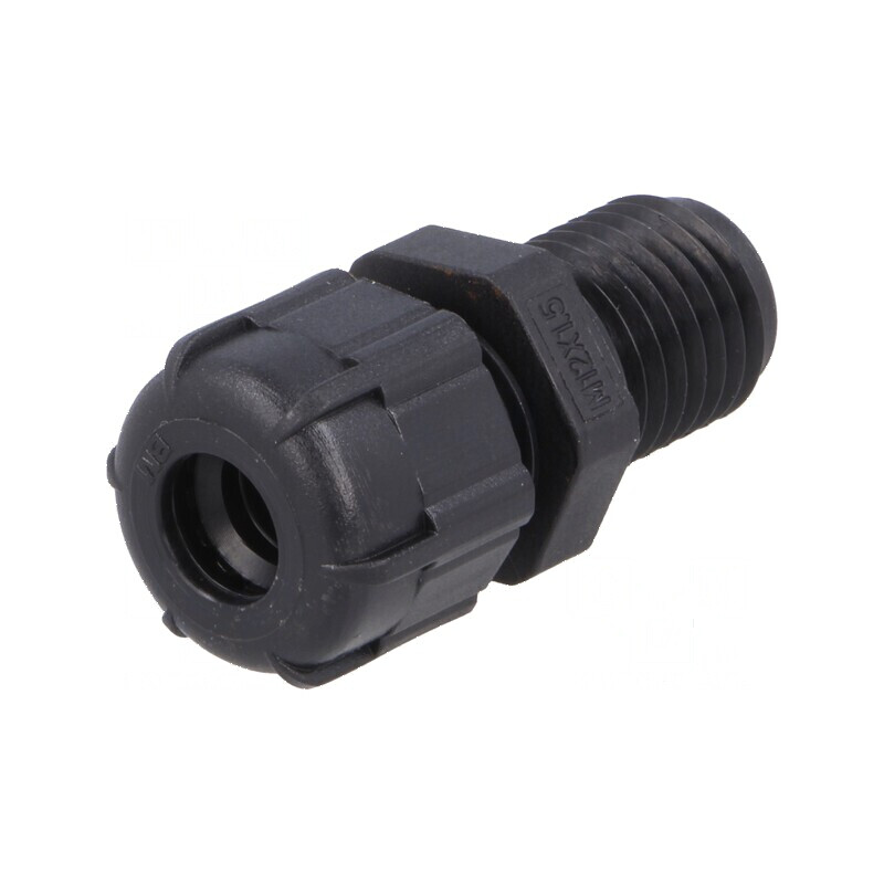 Garnitură etanșare filet alungit M12 1,5 IP68 neagră | Electronic-mag.ro | Componente Electronice
