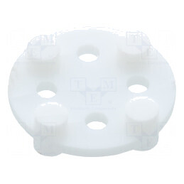 Distanţiere de izolare poliamidă 2,5mm naturală UL94V-2 TO5 pentru aplicații electrice | Electronic-mag.ro | Componente Electron