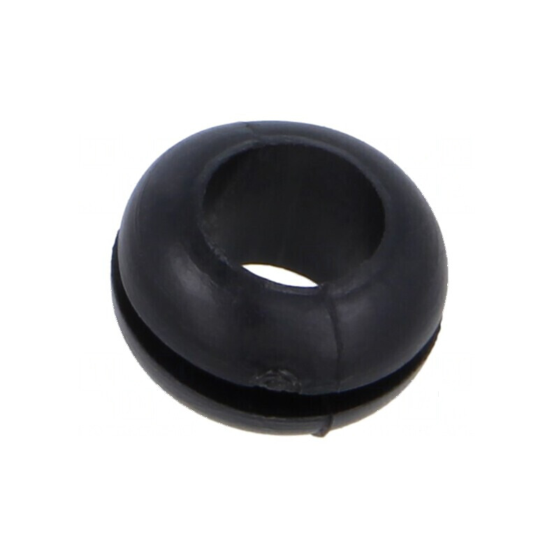 Manșon negru Ø11mm Øorif: 8mm pentru panou max. 1,6mm | Electronic-mag.ro | Componente Electronice Manșon negru Ø11mm Øorif: 8mm pentru panou max. 1,6mm | Electronic-mag.ro | Componente Electronice