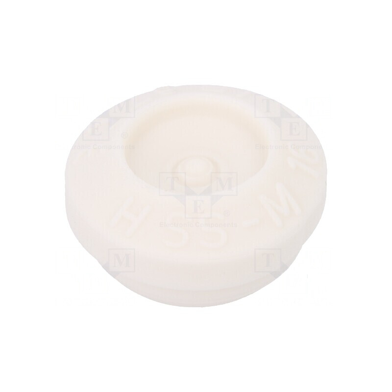 Manșon Øorif.mont 16mm elastomer termoplastic TPE alb IP67 | Electronic-mag.ro | Componente Electronice