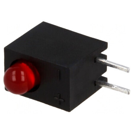 LED 3mm roșu 20mA 40° 2÷2,5V 12÷25mcd | Electronic-mag.ro | Componente Electronice