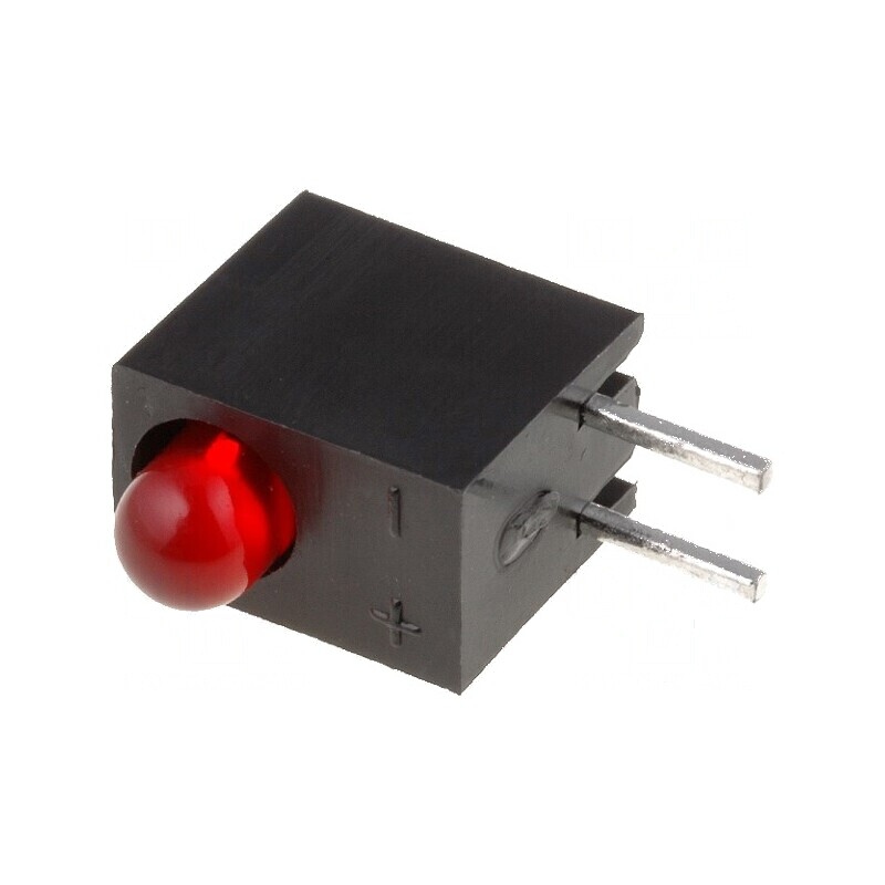 LED 3mm roșu 20mA 60° 2÷2,5V 18÷20mcd | Electronic-mag.ro | Componente Electronice
