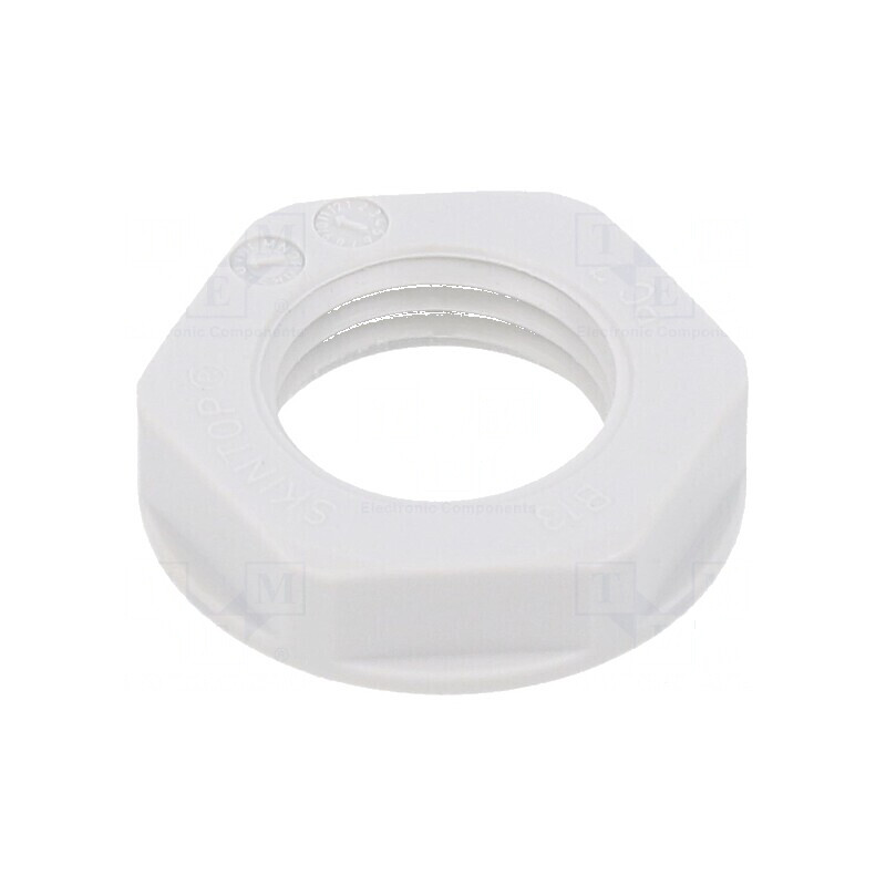 Piuliță PG7 polistiren 19mm gri deschis pentru temperaturi 20÷70°C Filet PG | Electronic-mag.ro | Componente Electronice Piuliță PG7 polistiren 19mm gri deschis pentru temperaturi 20÷70°C Filet PG | Electronic-mag.ro | Componente Electronice