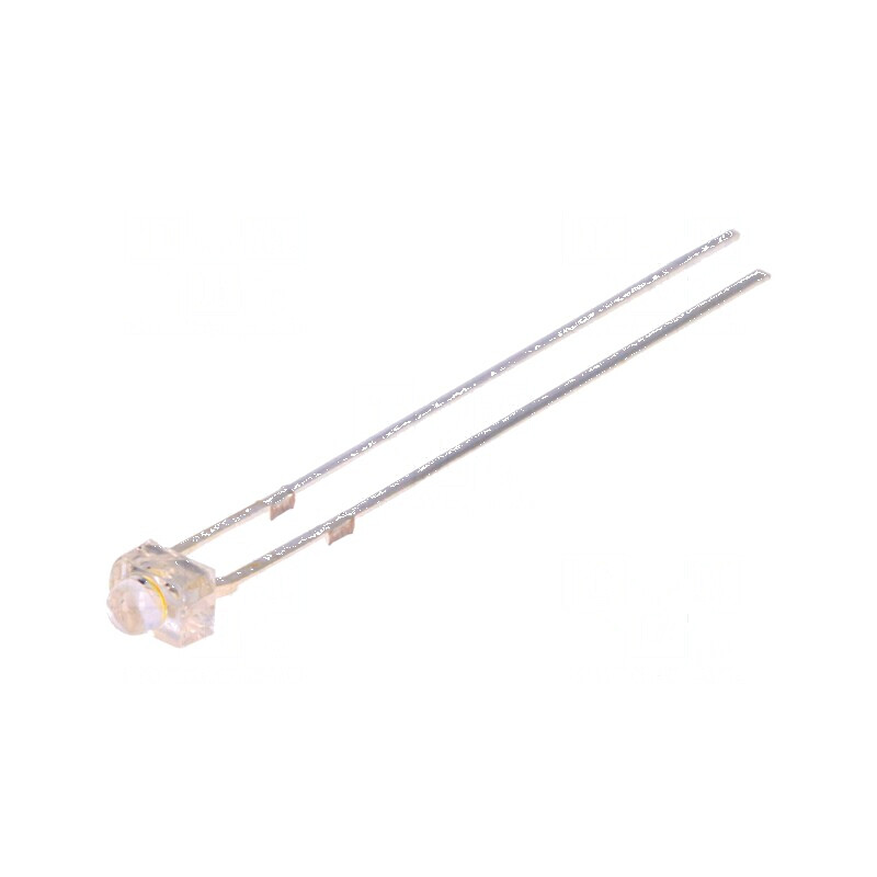 LED Alb Cald 1,8mm 1560mcd 30° Convex 12VDC | Electronic-mag.ro | Componente Electronice