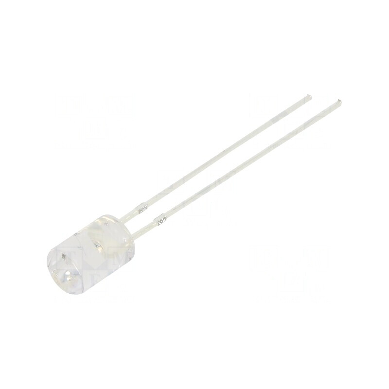 LED 5mm galben 500-750mcd 100° plat 5VDC | Electronic-mag.ro | Componente Electronice