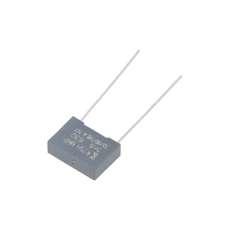 Condensator polipropilenă R75 5,6nF THT 10mm ±5% 13x4x9mm | Electronic-mag.ro | Componente Electronice