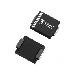 Diodă redresoare SMD 1,6kV 3A 1,5us SMC Ufmax 1,15V Ir 5uA | Electronic-mag.ro | Componente Electronice