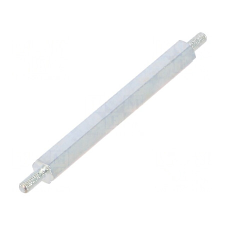 Piuliță distanțieră filetată M2,5 hexagonală 45mm | Electronic-mag.ro | Componente Electronice