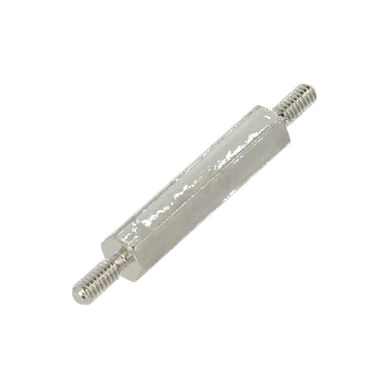 Piuliță distanțieră filetată 18mm M2 hexagonală | Electronic-mag.ro | Componente Electronice