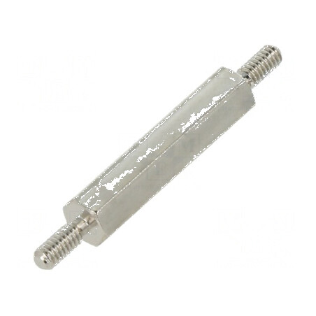 Piuliță distanțieră filetată 18mm M2 hexagonală | Electronic-mag.ro | Componente Electronice