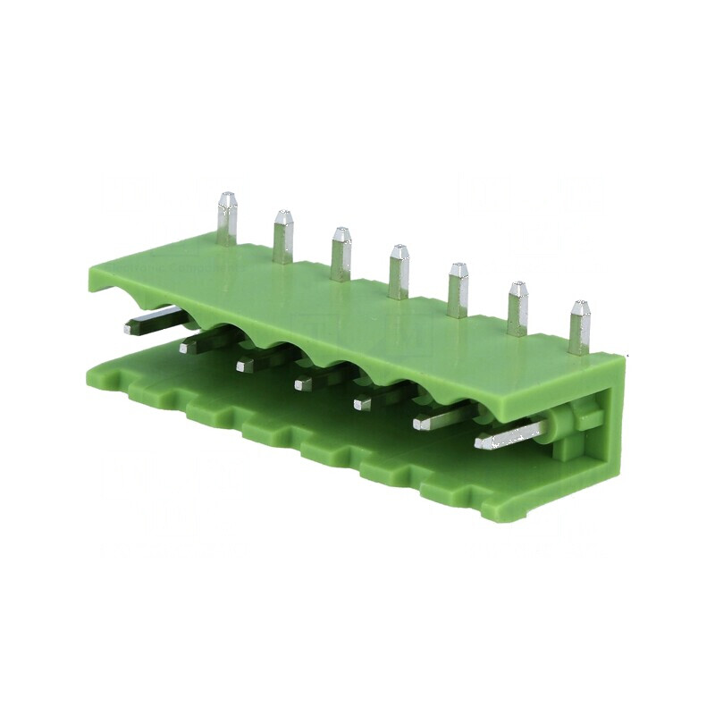 Regletă de conexiuni deconectabilă 5mm, 7 piste | Electronic-mag.ro | Componente Electronice