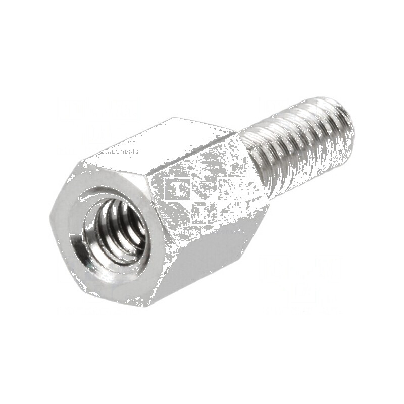 Piuliță distanțieră filetată 6mm UNC4-40 alamă | Electronic-mag.ro | Componente Electronice Piuliță distanțieră filetată 6mm UNC4-40 alamă | Electronic-mag.ro | Componente Electronice