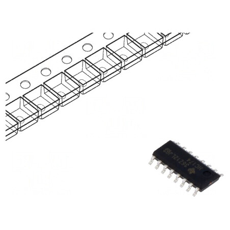 Flip-Flop Digital D IC 6 SMD SOIC16 | Electronic-mag.ro | Componente Electronice