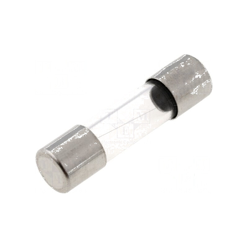 Siguranţă cu întârziere medie 1A 250VAC 5x20mm | Electronic-mag.ro | Componente Electronice