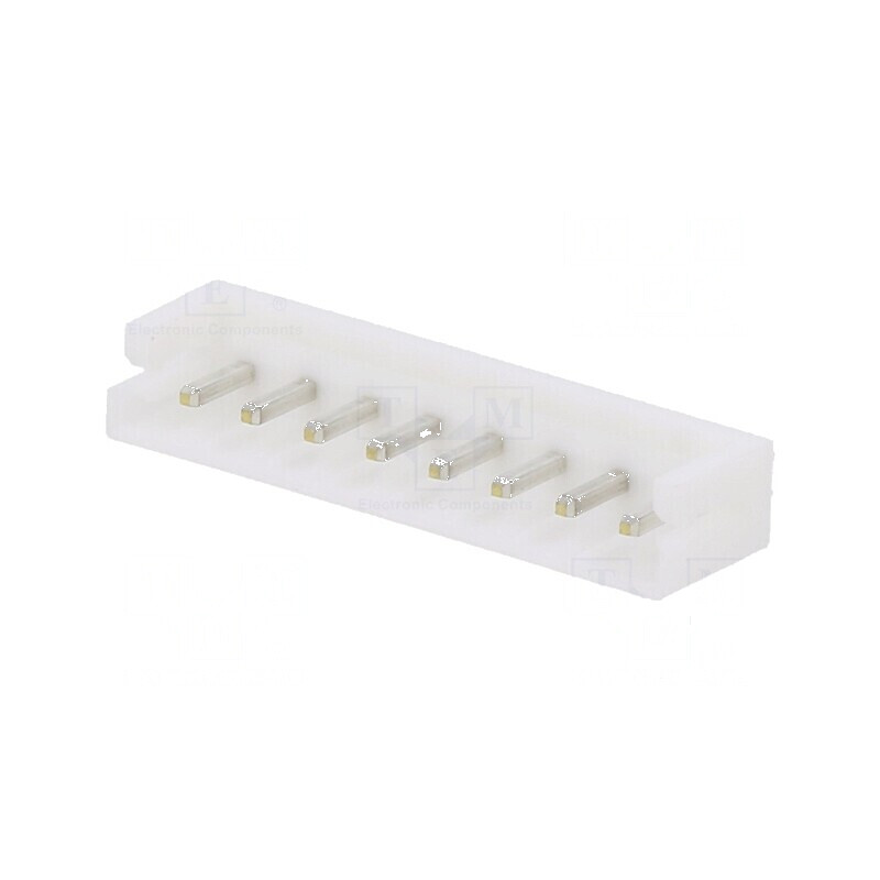 Conector cablu-placă soclu tată EH 2,5mm 8 PIN THT 250V 3A | Electronic-mag.ro | Componente Electronice