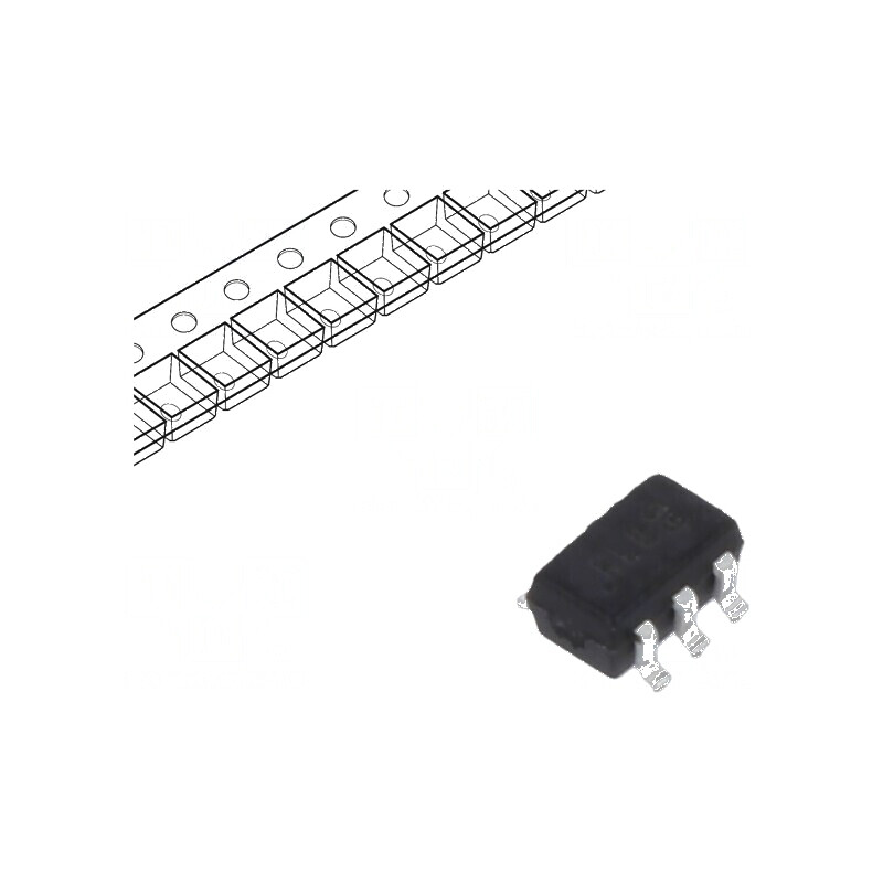 Diodă Schottky SMD 30V 0,3A SOT363 | Electronic-mag.ro | Componente Electronice