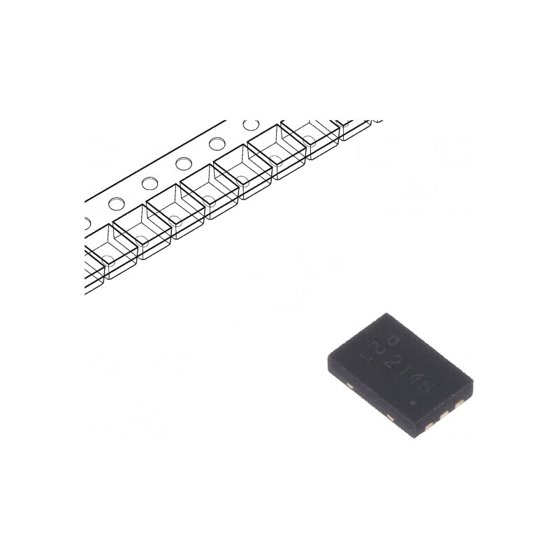 Tranzistor P-MOSFET unipolar 20V 4.1A 0.9W U-DFN2030-6 x2 | Electronic-mag.ro | Componente Electronice